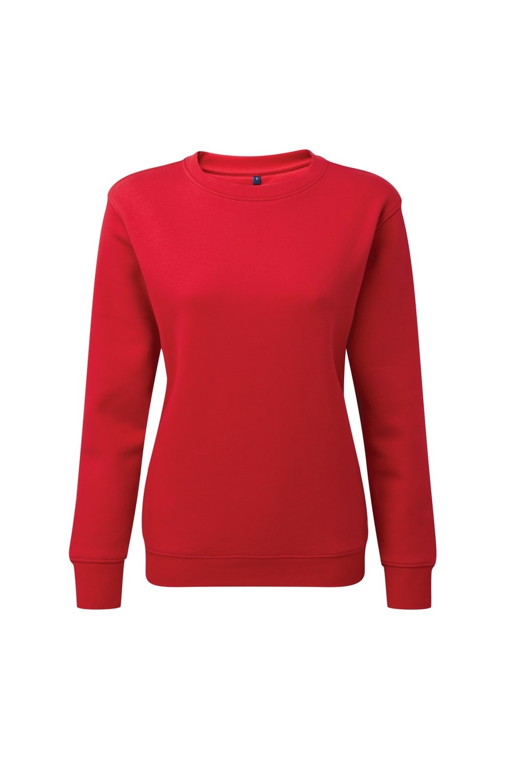 Asquith & Fox Womens/Ladies Organic Crew Neck Sweatshirt (Cherry Red)