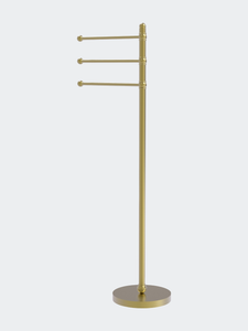 49 Inch Towel Stand With 3 Pivoting Arms