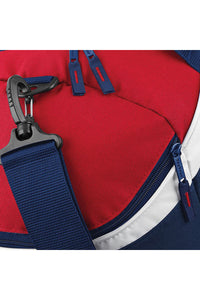 Teamwear Sport Holdall / Duffel Bag (54 Liters) - French Navy/ Classic Red/ White
