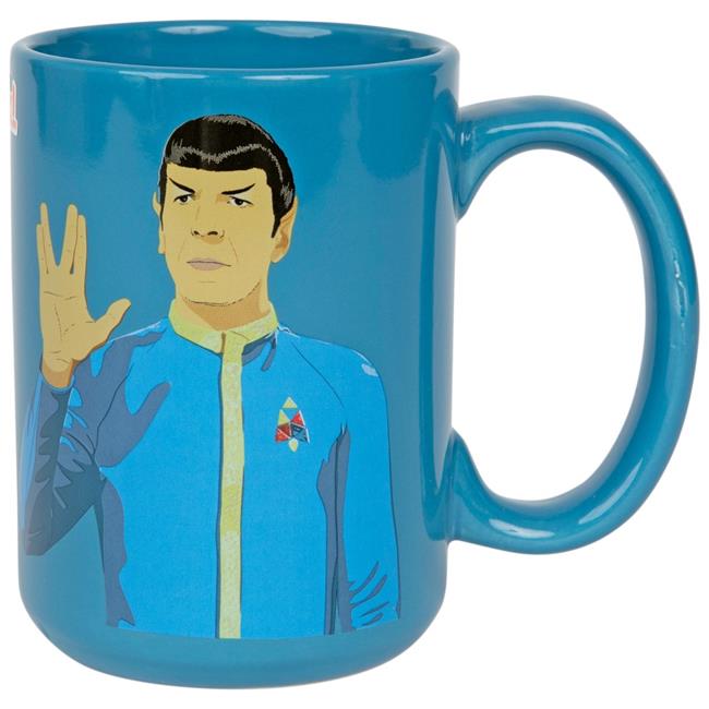 838119 15 oz Spock Character Live Long & Prosper Ceramic Mug