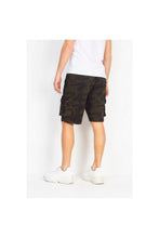 Load image into Gallery viewer, Brave Soul Mens Camo Cargo Shorts (Khaki)