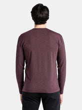 Load image into Gallery viewer, Go-To Long Sleeve | Men&#39;s Heather Burgundy