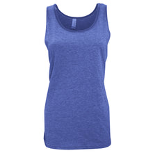Load image into Gallery viewer, Canvas Womens/Ladies Jersey Sleeveless Tank Top (True Royal Triblend)