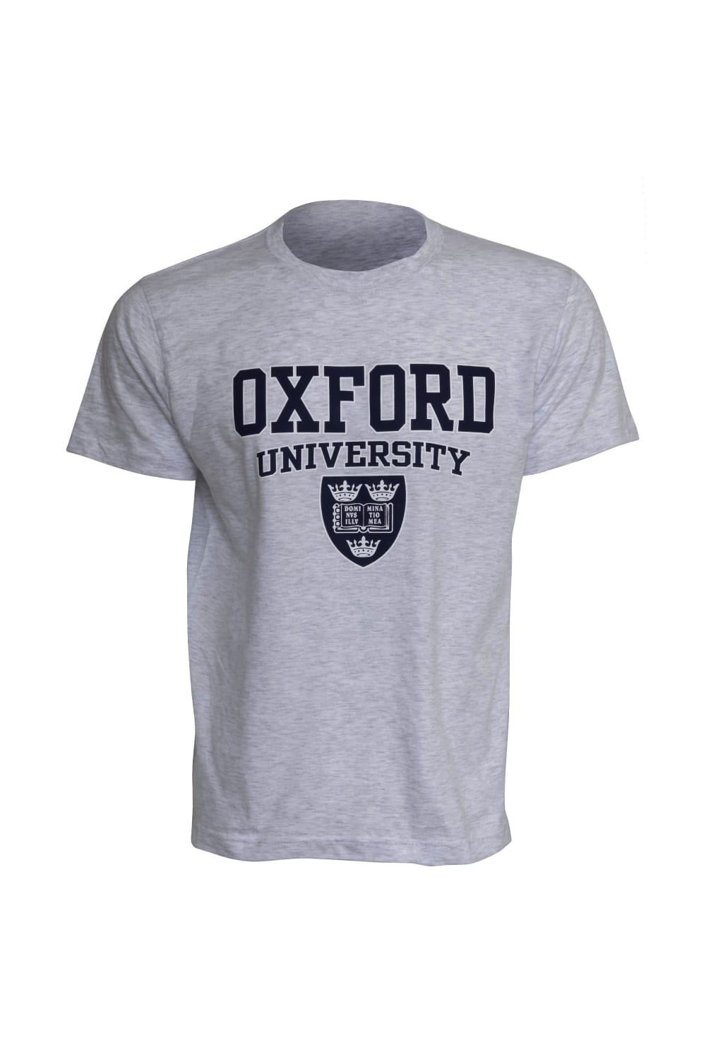 Mens Oxford University Print Short Sleeve T-Shirt (Sport Grey)
