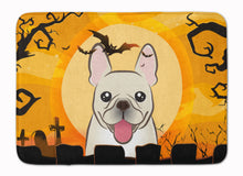 Load image into Gallery viewer, 19 in x 27 in Halloween French Bulldog Machine Washable Memory Foam Mat
