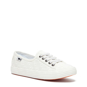Womens/Ladies Chow Chow Fortune Sneaker (White)