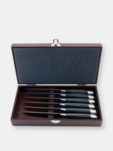 Load image into Gallery viewer, BergHOFF Geminis 7Pc Steak Knife Set with Wooden Case