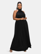 Load image into Gallery viewer, Halter Neck Maxi Dress