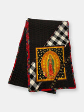 Load image into Gallery viewer, Our Lady of Guadalupe Quilted Patchwork Scarf