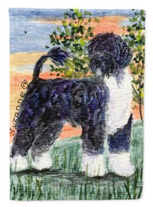 Portuguese Water Dog Garden Flag 2-Sided 2-Ply