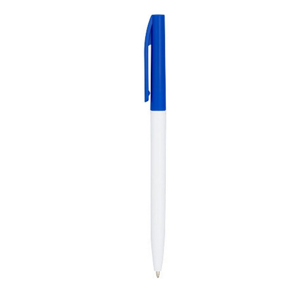 Bullet Mondriane Two Tone Ballpoint Pen (Blue) (One Size)