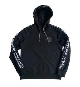 Black Taped Hoody