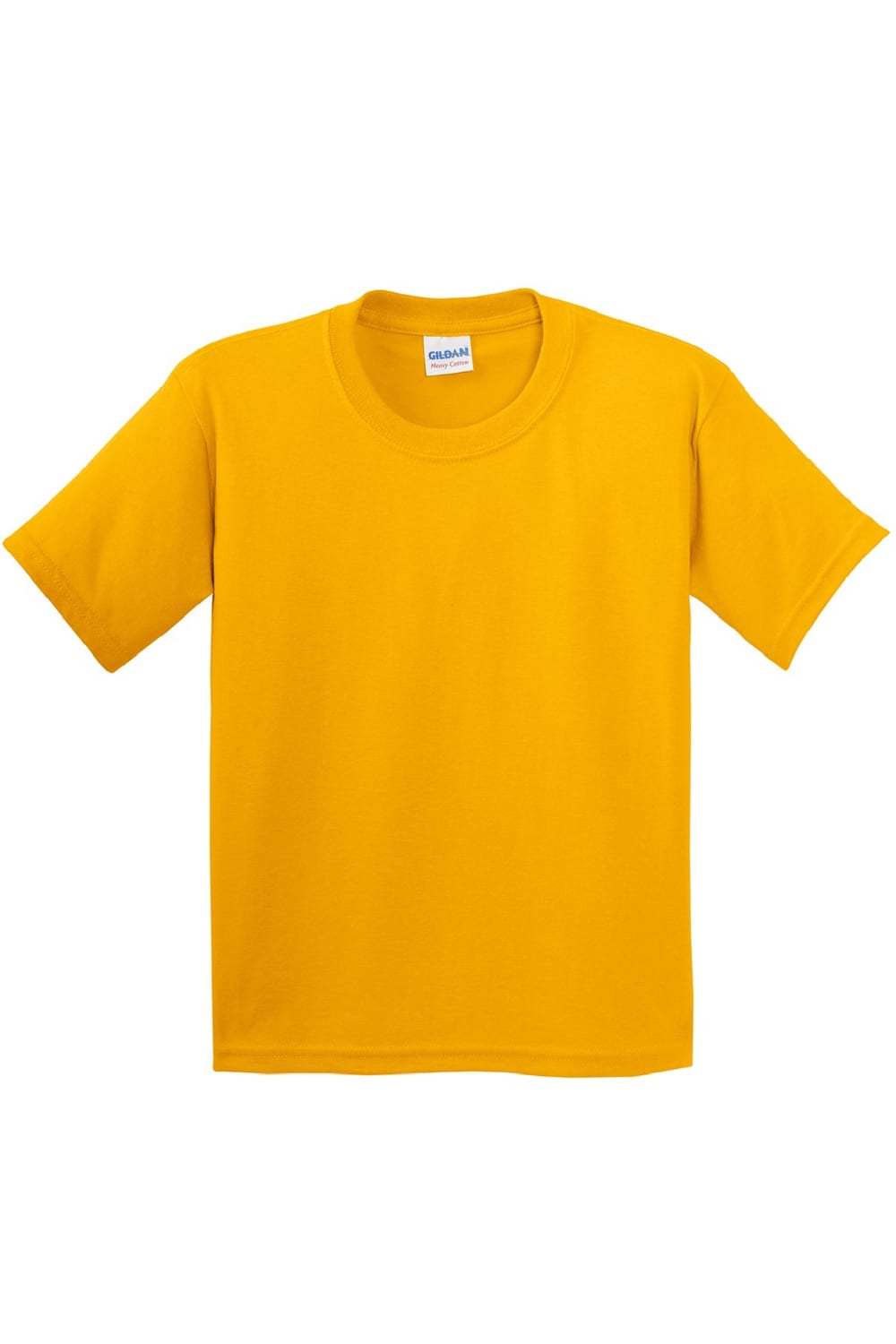 Childrens Unisex Heavy Cotton T-Shirt - Gold
