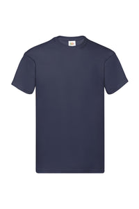 Fruit Of The Loom Mens Original Short Sleeve T-Shirt (Deep Navy)