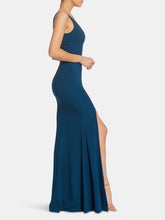 Load image into Gallery viewer, Iris Gown - Peacock Blue
