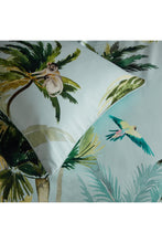 Load image into Gallery viewer, Paoletti Forsteriana Palm Tree Duvet Set (Multicolored) (Queen) (UK - King)