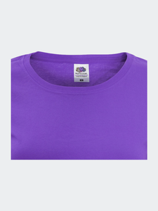 Womens/Ladies Short Sleeve Lady-Fit Original T-Shirt - Purple