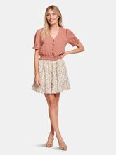 Load image into Gallery viewer, Floral Occasion Mini Skirt