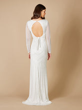Load image into Gallery viewer, Finley Sheer Sleeve Wedding Gown