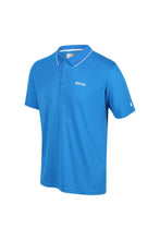 Load image into Gallery viewer, Mens Maverick v Active Polo Shirt - Imperial Blue