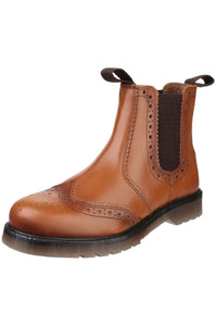 Mens Dalby Pull On Brogue Boots