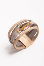 Load image into Gallery viewer, Hollis Beaded Leather Bracelet