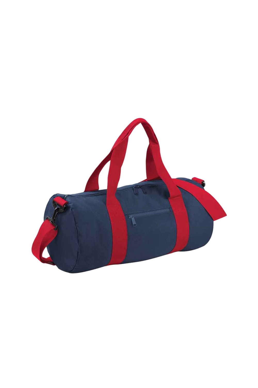 Bagbase Plain Varsity Barrel/Duffel Bag (5 Gallons) (Pack of 2) (French Navy/Classic Red) (One Size)