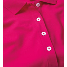Load image into Gallery viewer, Russell Womens/Ladies Stretch Short Sleeve Polo Shirt (Fuchsia)