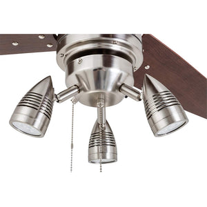 48 Inch Civa Nickel Indoor Ceiling Fan