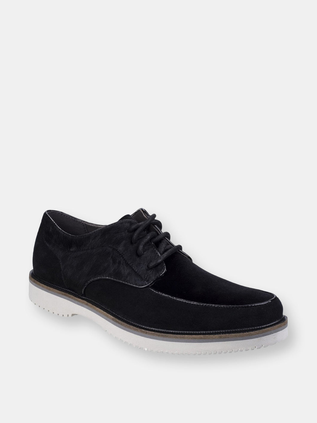 Mens Bernard 58 Suede Oxford Shoes - Black