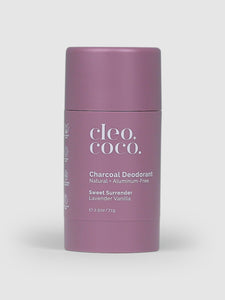 Charcoal Deodorant - Sweet Surrender, Lavender Vanilla