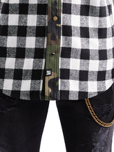 Load image into Gallery viewer, Check and Camo Western Shirt (and Jacket)