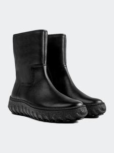 Women Ground Boots - Black