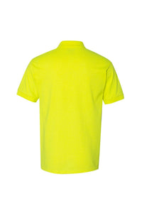 Gildan Adult DryBlend Jersey Short Sleeve Polo Shirt (Safety Green)