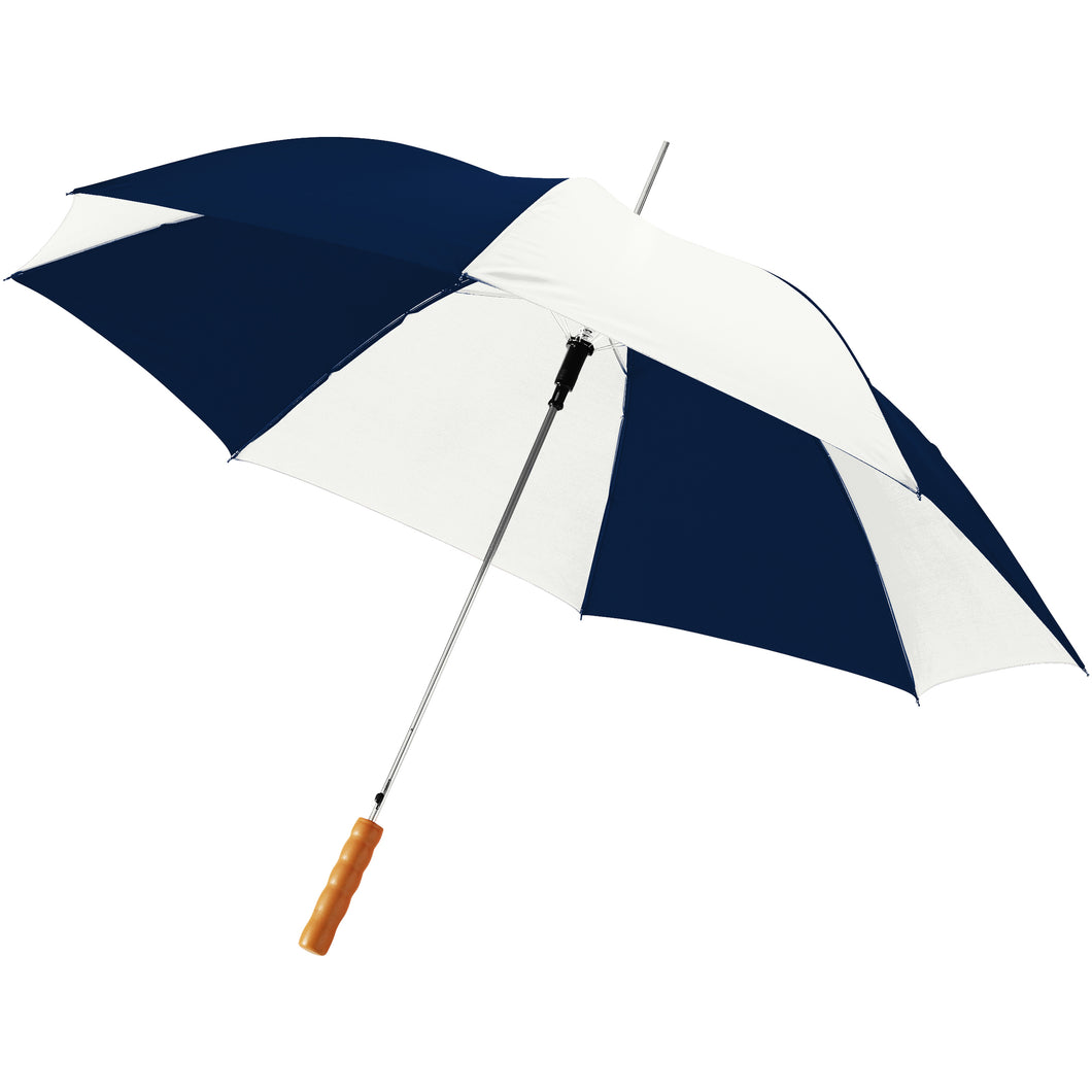 Bullet 23in Lisa Automatic Umbrella (Navy/White) (32.7 x 40.2 inches)
