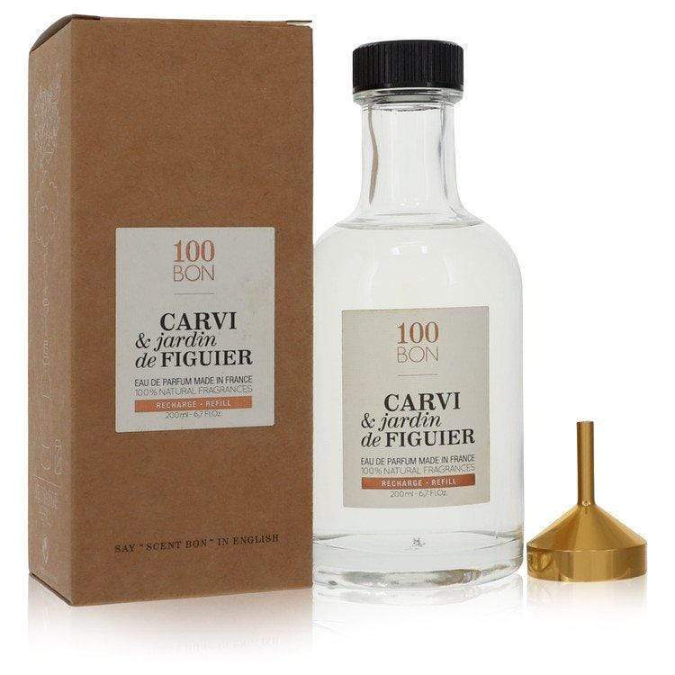 100 Bon Carvi & Jardin De Figuier By 100 Bon Eau De Parfum Refill (Unisex) 6.7 Oz For Men