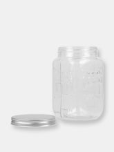 Load image into Gallery viewer, 153.6 oz. X-Large Glass Mason Canister Jar, Clear