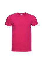 Load image into Gallery viewer, Russell Mens Slim Short Sleeve T-Shirt (Fuchsia)