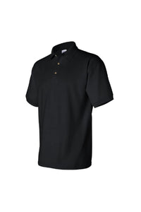 Gildan Mens Ultra Cotton Pique Polo Shirt (Black)