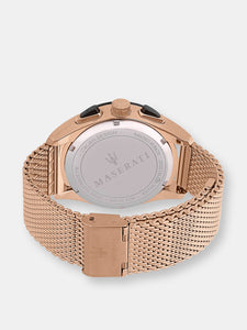 Maserati Men's Traguardo R8873612011 Rose-Gold Stainless-Steel Quartz Fashion Watch