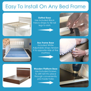 Cecily 3 ft. Toddler Bed Rail For All Bed Size