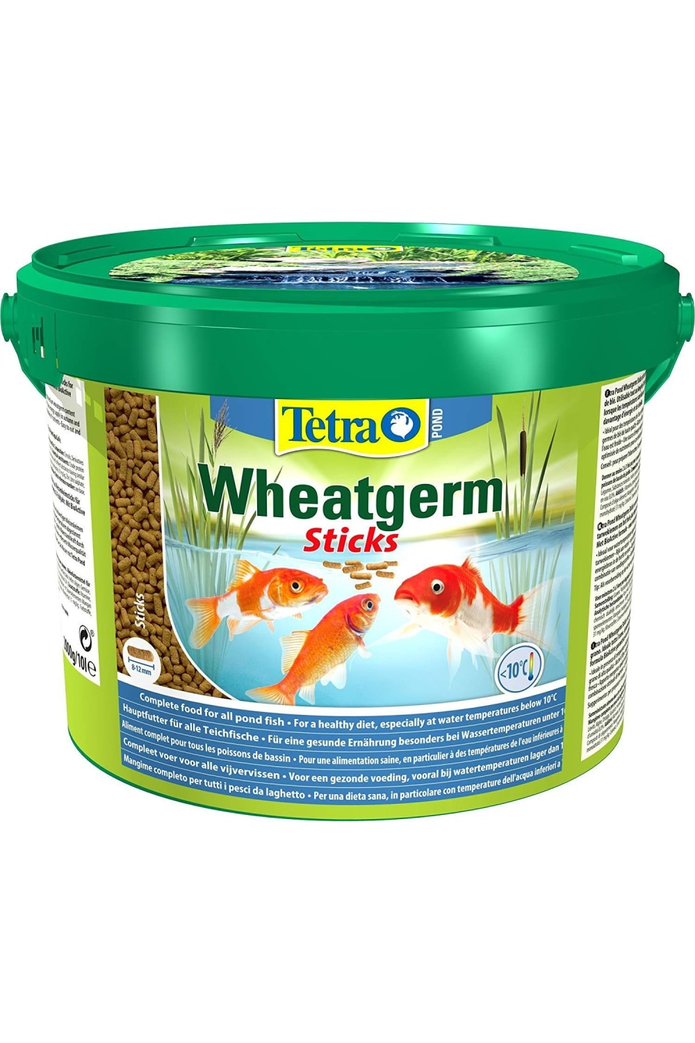 Tetra Pond Wheatgerm Sticks Fish Food (May Vary) (4.4lbs)