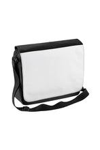 Load image into Gallery viewer, Bagbase Sublimation Messenger Bag (9 Liters) (Black) (One Size)