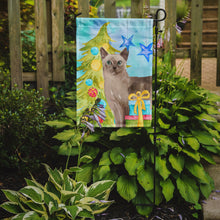 Load image into Gallery viewer, 11 x 15 1/2 in. Polyester Tonkinese Christmas Presents Garden Flag 2-Sided 2-Ply