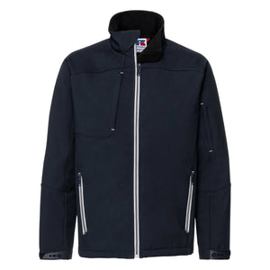 Russell Mens Bionic Softshell Jacket (French Navy)
