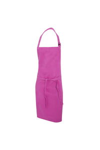 Dennys Multicoloured Bib Apron 28x36ins (Pack of 2) (Berry) (One Size) (One Size)