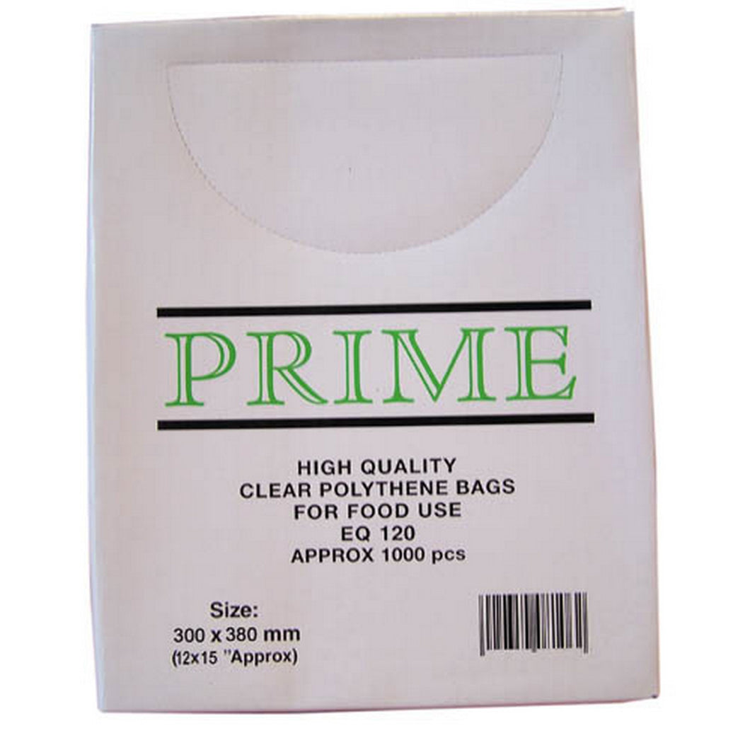 Smith & Bateson Clear Poly Weighout Bags (Pack Of 1000) (Clear) (10 x 15in)