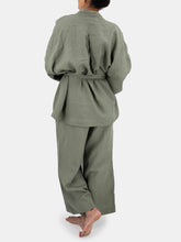 Load image into Gallery viewer, Naoko Linen Kimono Sleepwear Set
