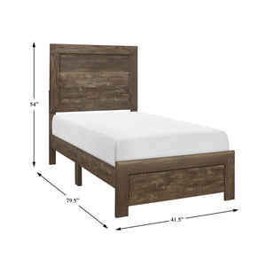 Quinby Twin Panel Bed