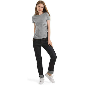 B&C Womens/Ladies Short Sleeve T-Shirt (Sport Grey)